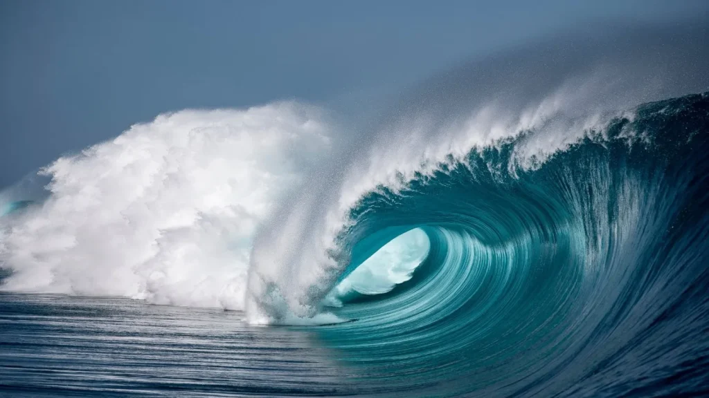 The mythical Teahupoo wave © Tahiti Tourisme