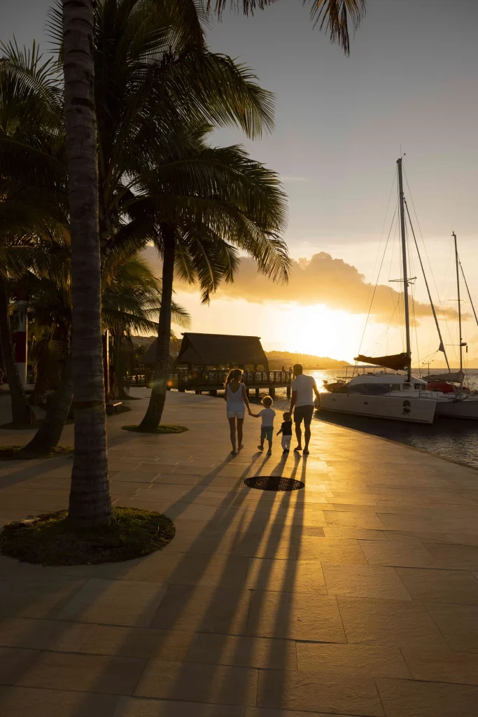 Baladez vous sur le front de mer de Papeete à Tahiti