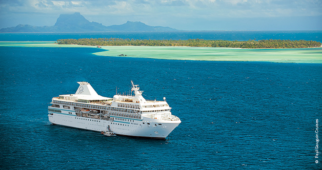 Cruise aboard the Paul Gauguin © Tahiti Tourisme