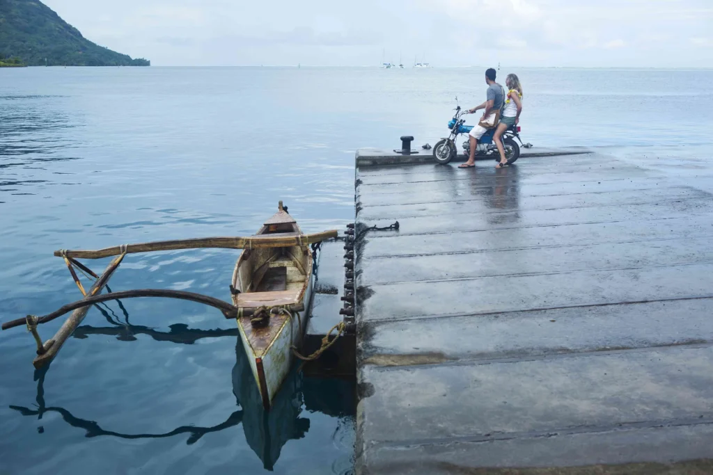 En deux roues© Tahiti Tourisme