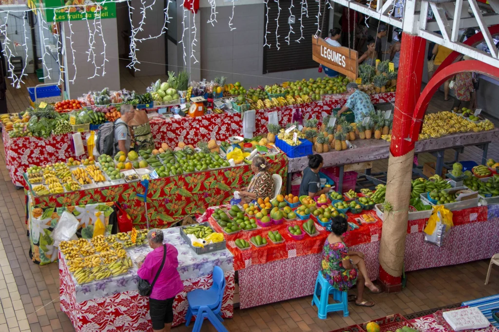 Le marché de Papeete © Massimiliano Cinà