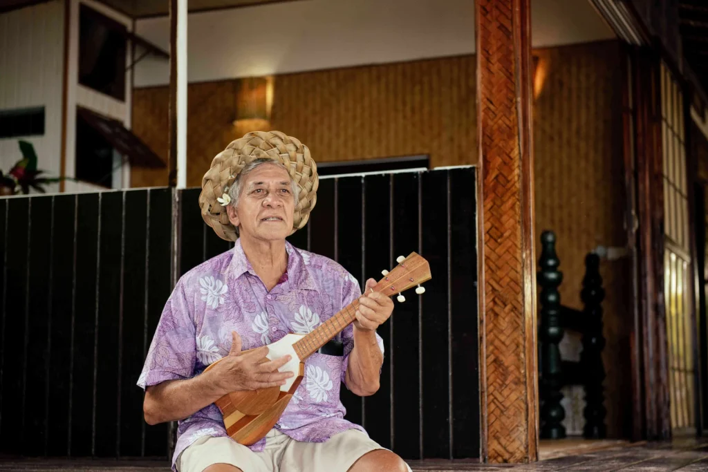 Ukulele player © Hélène Havard