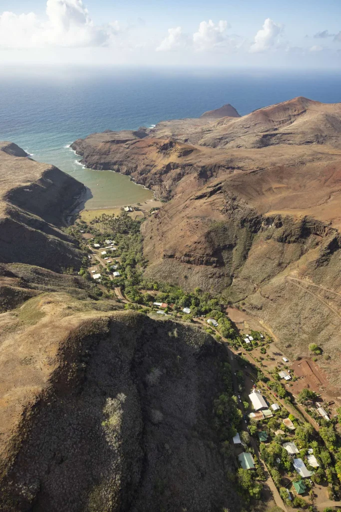 View from the mountains of Ua Huka © Grégoire Le Bacon