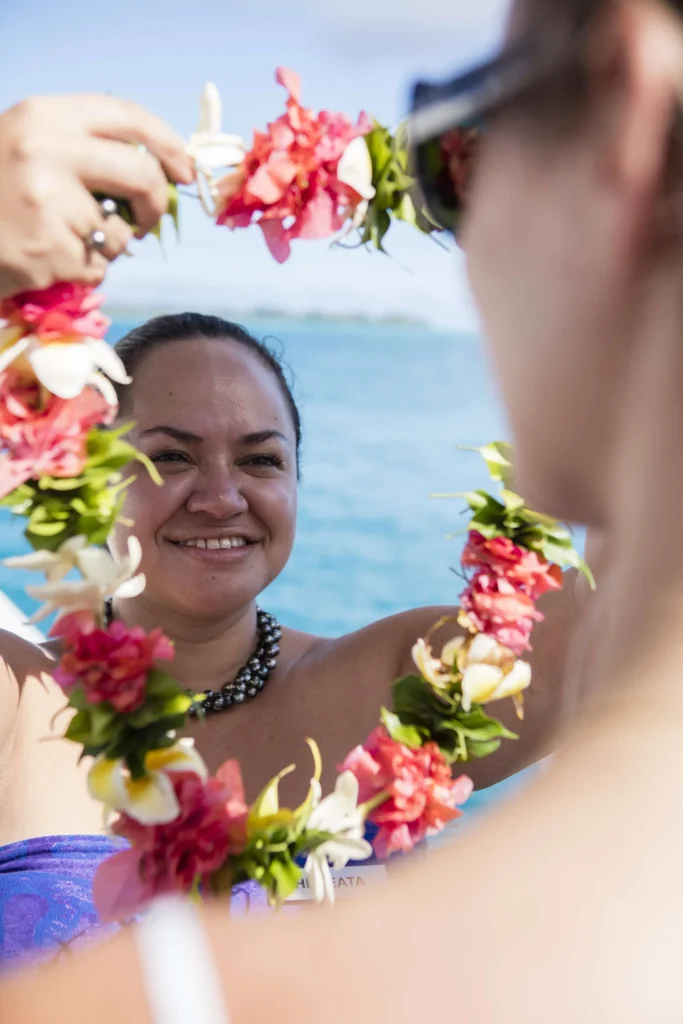 Accueil polynésien pour tous © Tahiti Tourisme_Gregoire LE BACON