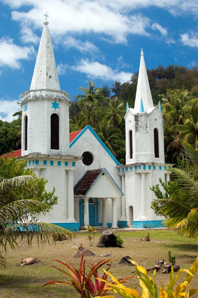 Notre Dame de la Paix church in Akamaru © Philippe Bacchet