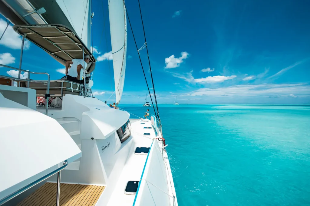 Catamaran cruise © Grégoire Le Bacon