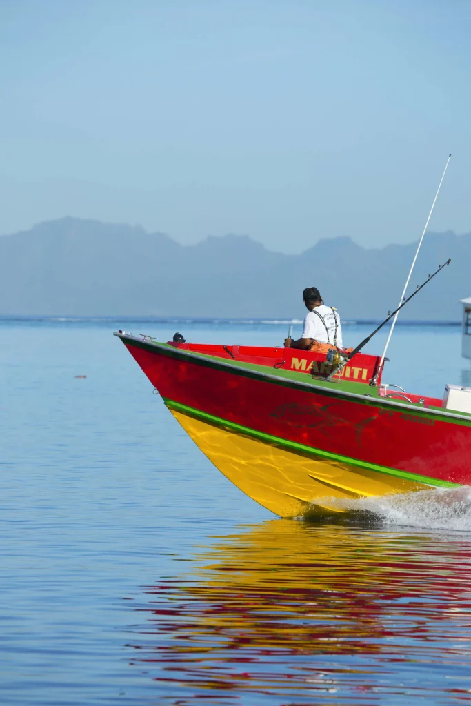 Départ pour une session pêche © Tahiti Tourisme