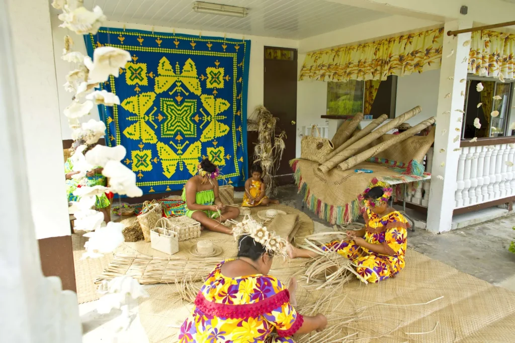 L'artisanat est très présent à Rurutu ©Tahiti Tourisme