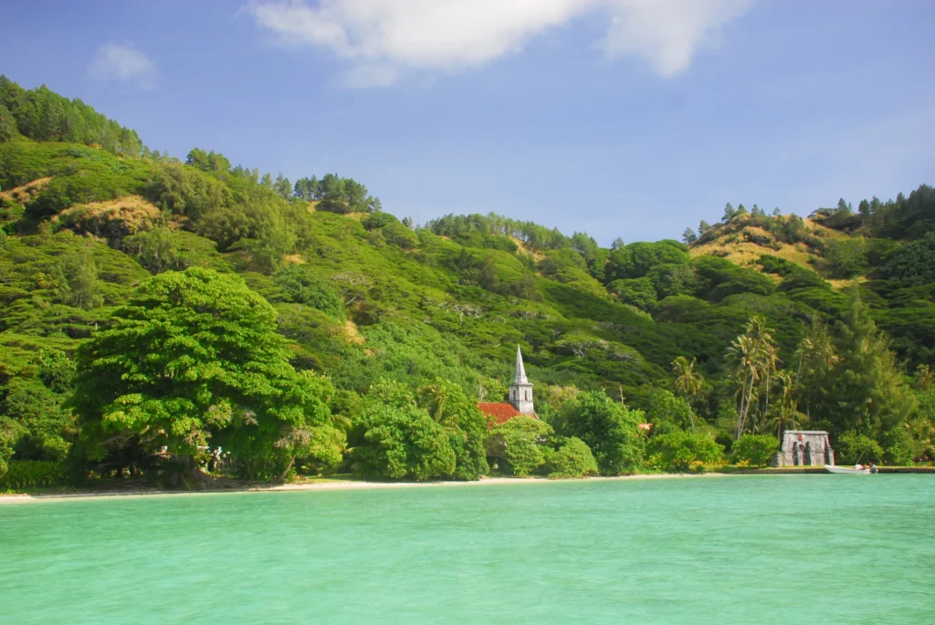 Saint-Gabriel Churchu in the Gambier Islands © Frédéric Cristol