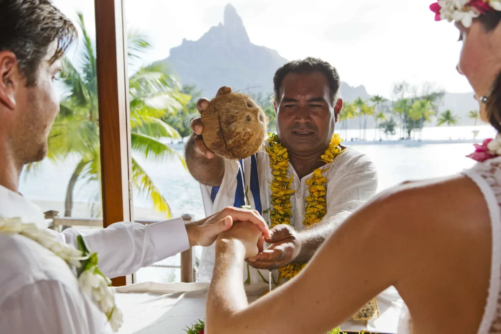 Wedding in Bora Bora © Tahiti Tourisme