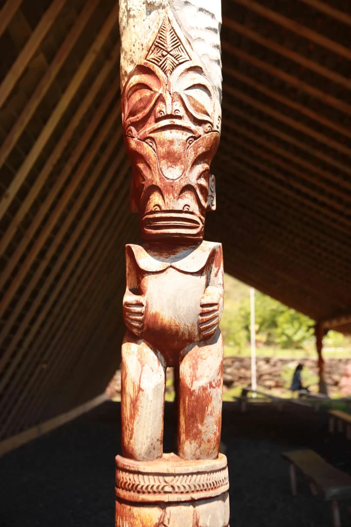 A tiki from Ua Huka © Tahiti Tourisme