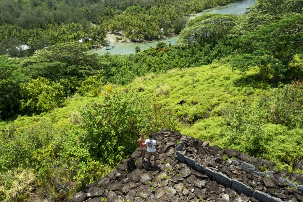 Les montagnes de Huahine ©_Grégoire Le Bacon _ Lionailes