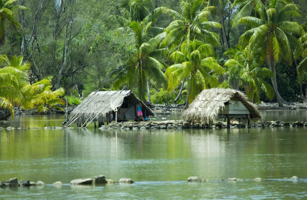 Parcs aux poissons de Huahine ©Tahiti Tourisme