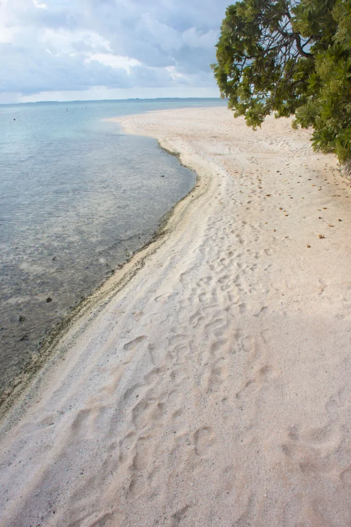 Pink sand beach of Tikehau © Teriitua Maoni