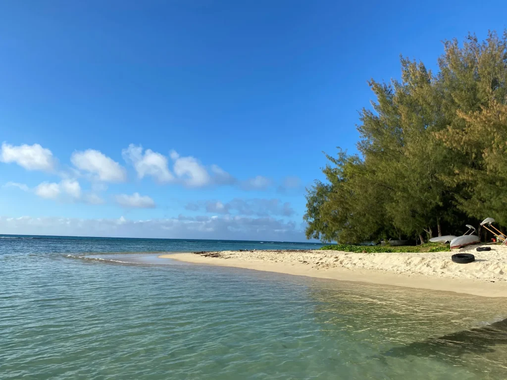 Tavana beach in Tubuai © Evaina Teinaore