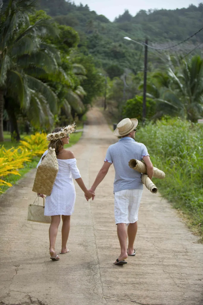 Sur les routes de Rurutu ©Tahiti Tourisme