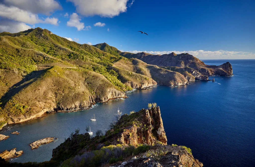 View of Ua Pou, Vaiehu_© Bertrand Duquenne