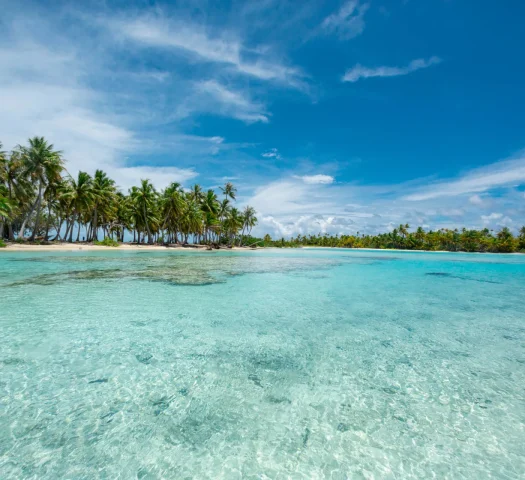 Vue sur le lagon de Fakarava ©_Grégoire Le Bacon