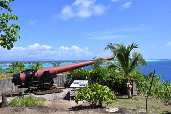 profil-dun-canon-militaire-sur-le-site-haamaire-a-bora-bora-association-memoire-polynesienne