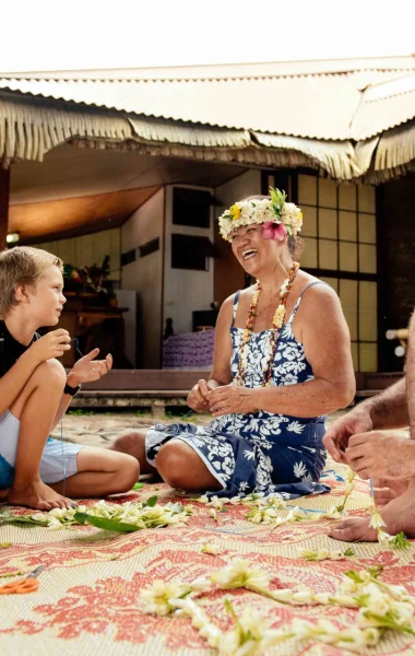 Activités en famille au meublé du tourisme © Hélène Havard