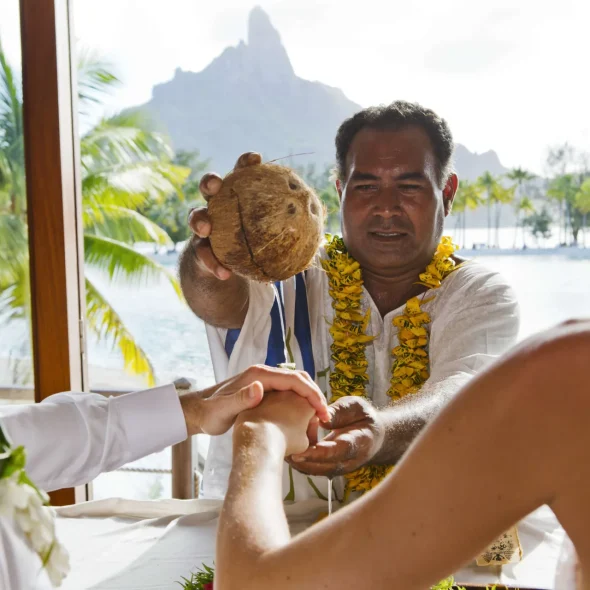 Mariage a Bora Bora © Tahiti Tourisme