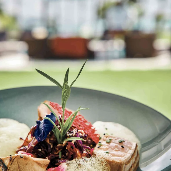 Le Raiatea Lodge et son restaurant gastronomique © Alika Photography