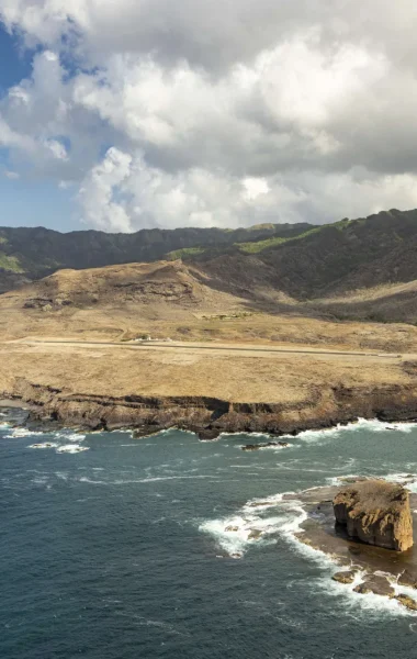 Ua Huka vue du ciel © Grégoire Le Bacon