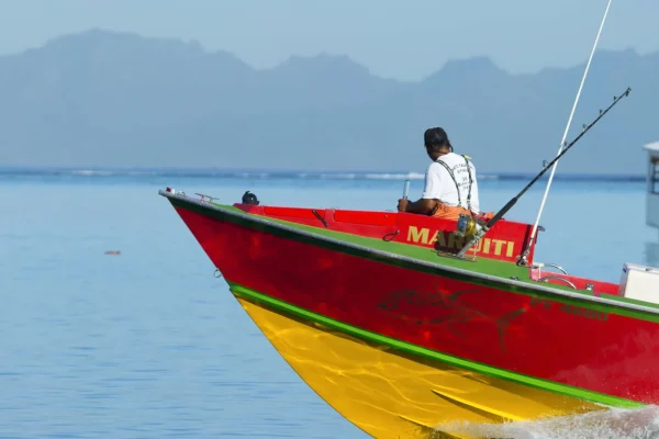 Departure for a fishing session © Tahiti Tourisme
