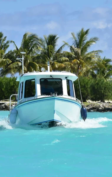 Tour en bateau © Tahiti Tourisme