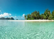 Le motu piscine à Raivavae © Grégoire Le Bacon