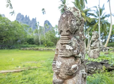 Tiki de Nuku Hiva © Grégoire Le Bacon