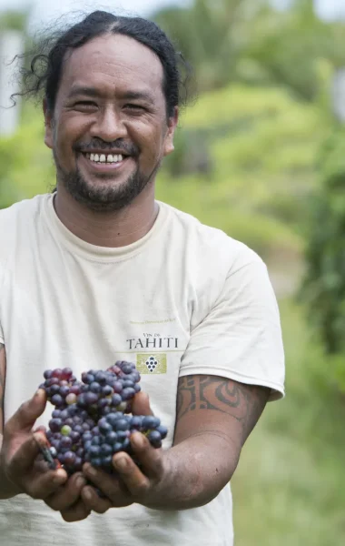 Le vin de Rangiroa est produit à partir de vignes cultivées directement sur l'île © Grégoire Le Bacon
