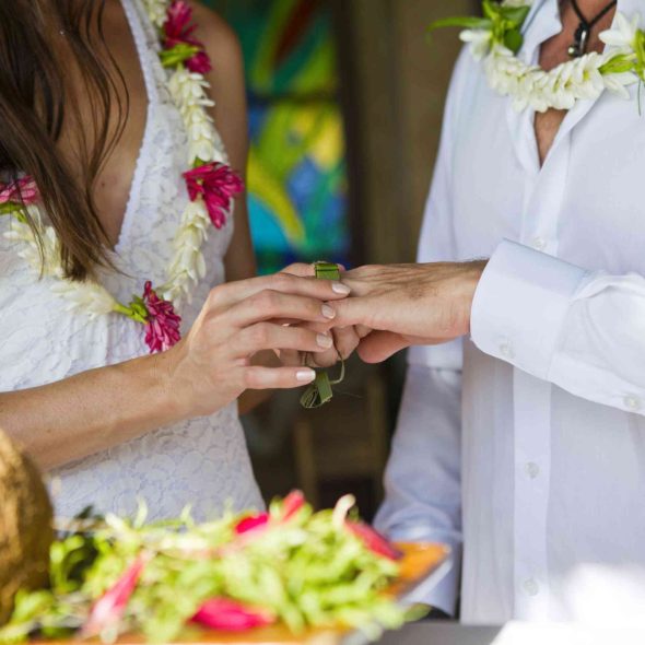 Mariage traditionnel à Bora Bora © Tahiti Tourisme