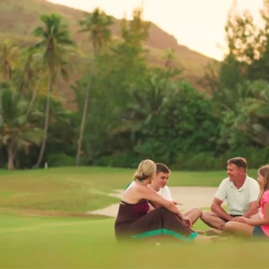 La famille Gobbett © Tahiti Tourisme