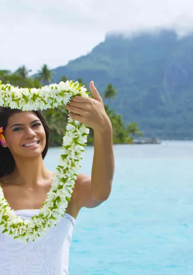 L'accueil polynésien dans un cadre paradisiaque c Tahiti Tourisme
