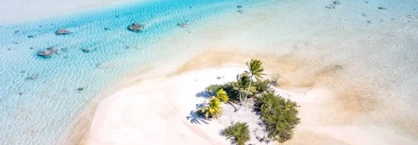 Vue sur un motu à Fakarava © Tahiti Tourisme